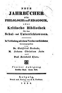 Neue Jahrbucher fur Philologie und Paedogogik