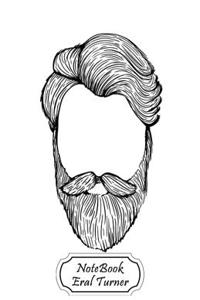 Notebook Journal Dot-Grid, Graph, Lined, Blank No Lined: Beard Sketch: Small Pocket Notebook Journal Diary, 120 Pages, 5.5- X 8.5- (Blank Notebook Jou