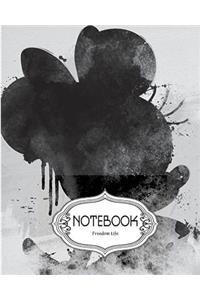 Notebook Journal Dot-Grid, Lined, Blank No Lined