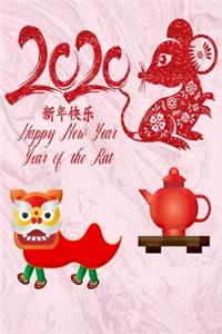 Happy Chinese New Year 2020 Year Of The Rat