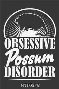 Opossum a notebook and daily gifts