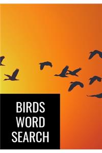 Birds Word Search
