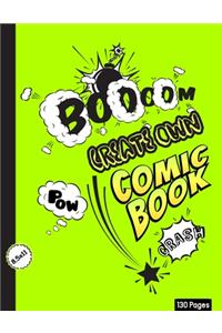 Create Own Comic Book (Green)