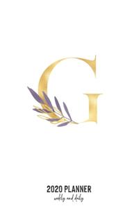 2020 Planner Weekly and Daily