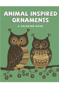 Animal-Inspired Ornaments (A Coloring Book)