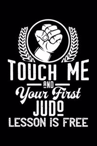 Touch me - first Judo lesson free