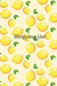 Shopping List