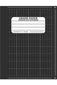 Graph Paper Composition Notebook
