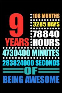 9 Years of Being Awesome