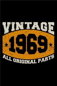 Vintage 1969 All Original Parts