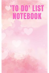 To Do List Notebook