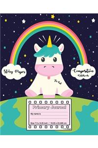 Primary Journal Story Paper Composition Notebook for Kid