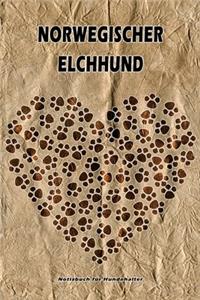 Norwegischer Elchhund Notizbuch für Hundehalter