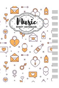 Music Sheet Notebook