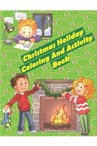 Christmas Holiday Coloring And Activity Book