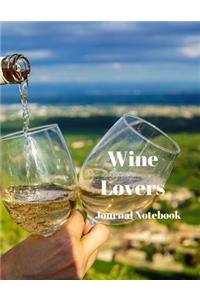 Wine Lovers Journal Notebook