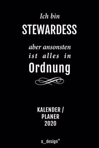 Kalender 2020 für Stewards / Stewardessen / Stewardess / Flugbegleiter / Flugbegleiterin