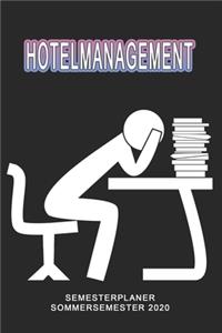 Hotelmanagement Semesterplaner - Sommersemester 2020