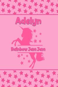 Adelyn Rainbow Jam Jam