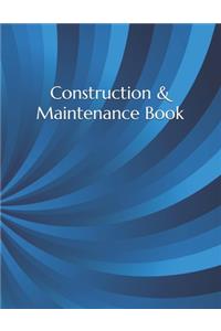 Construction & Maintenance Book