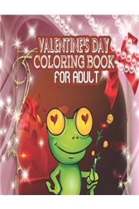 Valentine's Day Coloring Book for Adult