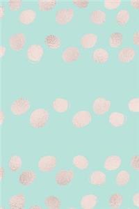 Cute Pattern Rose Gold Sketchbook 4