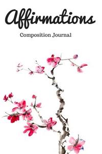 Affirmations Composition Journal