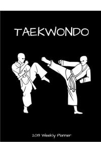 Taekwondo 2019 Weekly Planner