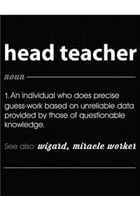 Head Teacher