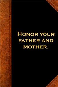 2019 Weekly Planner Religious Modern Wording 4th Commandment Vintage Style