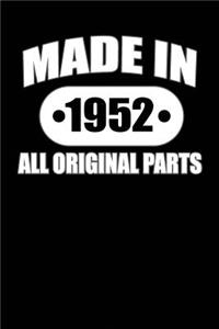 Made in 1952 All Original Parts