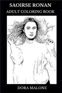 Saoirse Ronan Adult Coloring Book