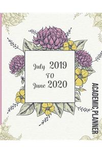 July 2019-June 2020 Academic Planner