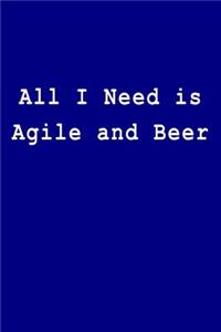 All I Need Is Agile and Beer