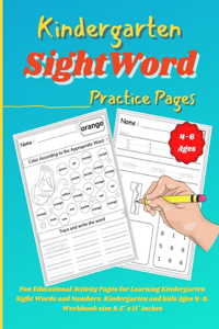 Kindergarten Sight Word Practice