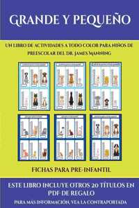 Fichas para pre-infantil (Grande y pequeño)