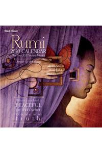 Poetry of Rumi 2020 Square Wall Calendar