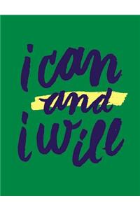 I Can and I Will