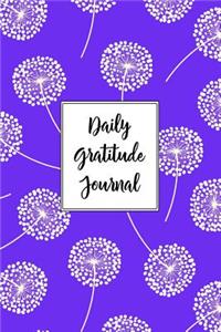Gratitude Journal Dandelions Pattern 6