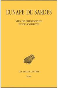 Eunape de Sardes, Vies de Philosophes Et de Sophistes