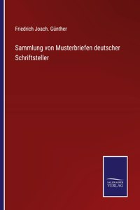 Sammlung von Musterbriefen deutscher Schriftsteller