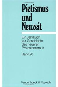 Pietismus Und Neuzeit Band 20 - 1994