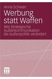 Werbung statt Waffen