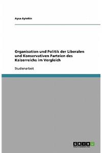 Organisation und Politik der Liberalen und Konservativen Parteien des Kaiserreichs im Vergleich