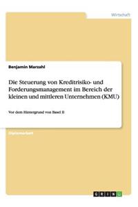 Die Steuerung von Kreditrisiko- und Forderungsmanagement im Bereich der kleinen und mittleren Unternehmen (KMU)