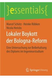 Lokaler Boykott Der Bologna-Reform