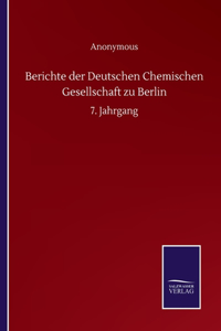 Berichte der Deutschen Chemischen Gesellschaft zu Berlin