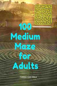 100 Medium Maze for Adults