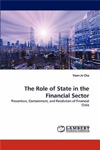 Role of State in the Financial Sector
