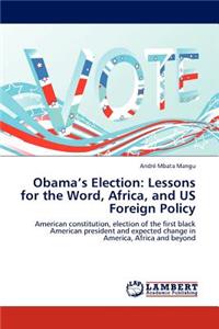 Obama's Election